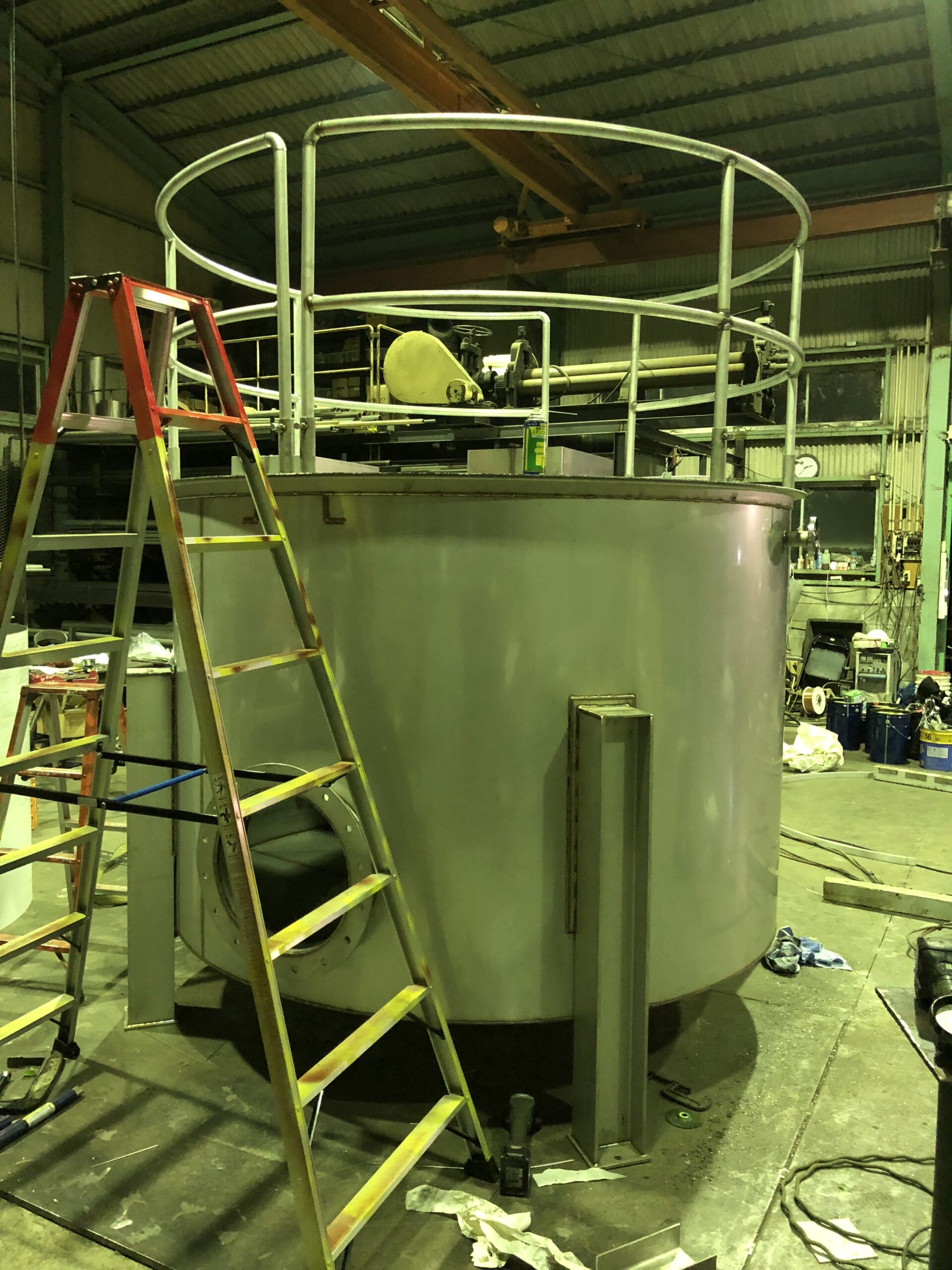 タンク多数製作】 - 製缶、配管、鍛冶溶接なら大永工業｜知多